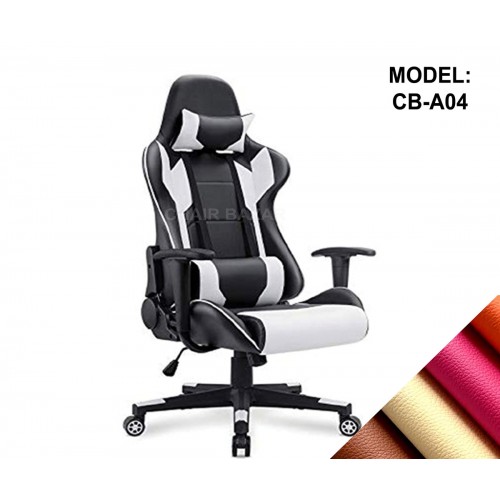 LEATHER-REXINE CHAIR