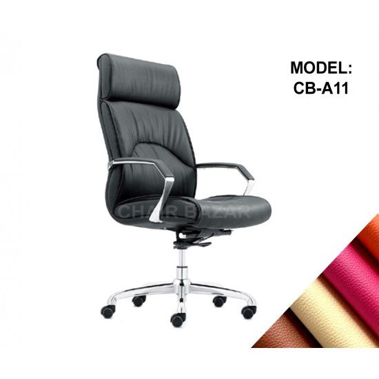 LEATHER-REXINE CHAIR