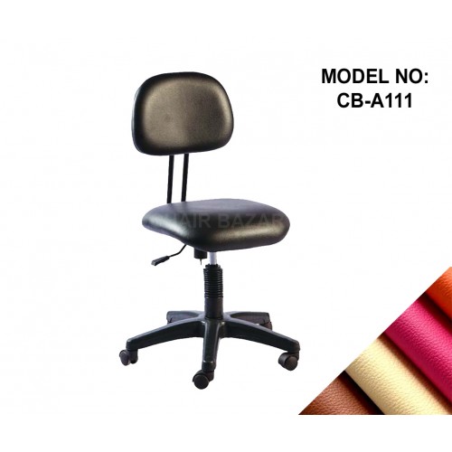 LEATHER-REXINE CHAIR