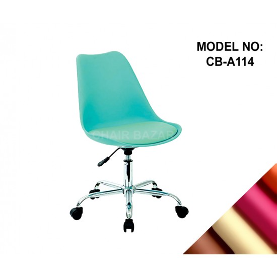 LEATHER-REXINE CHAIR