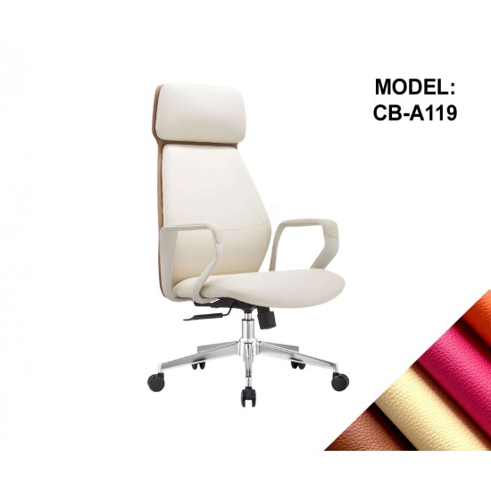 LEATHER-REXINE CHAIR