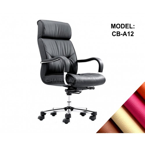 LEATHER-REXINE CHAIR