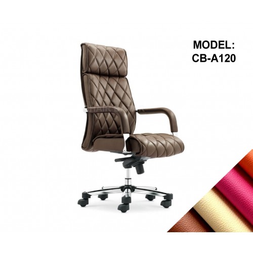 LEATHER-REXINE CHAIR