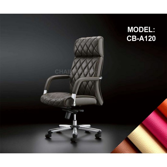 LEATHER-REXINE CHAIR