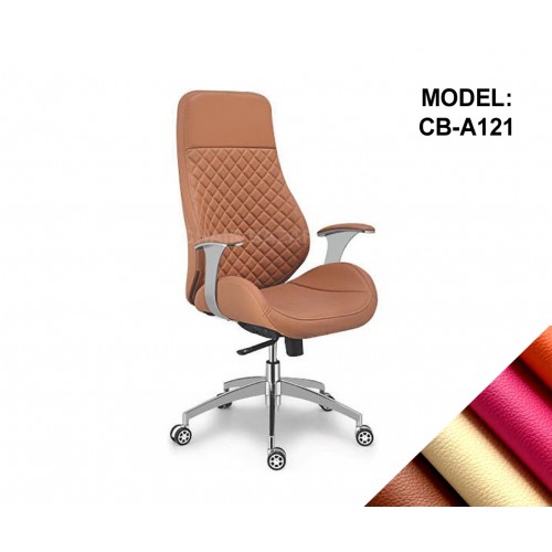 LEATHER-REXINE CHAIR