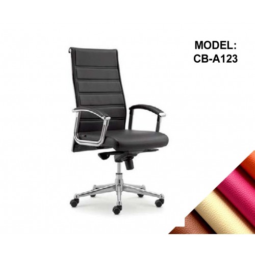 LEATHER-REXINE CHAIR