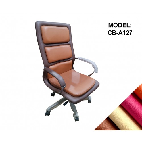 LEATHER-REXINE CHAIR