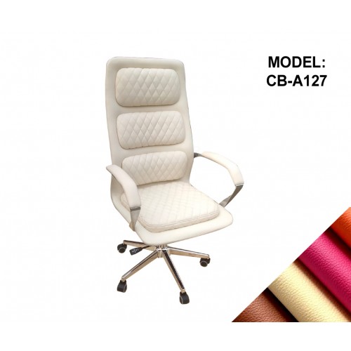 LEATHER-REXINE CHAIR