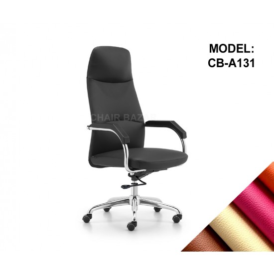 LEATHER-REXINE CHAIR