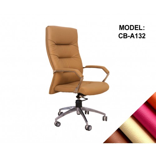 LEATHER-REXINE CHAIR