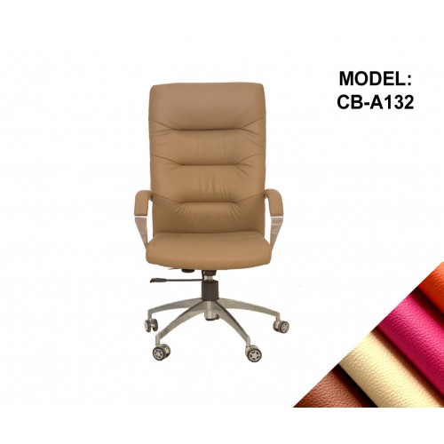 LEATHER-REXINE CHAIR