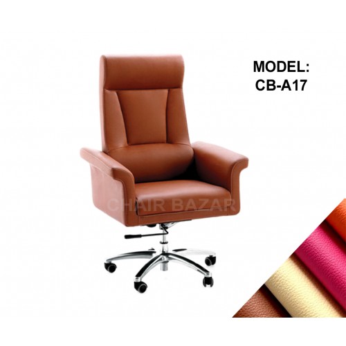 LEATHER-REXINE CHAIR