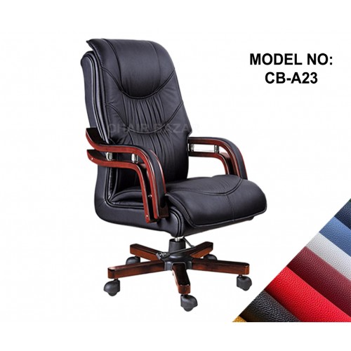 LEATHER-REXINE CHAIR