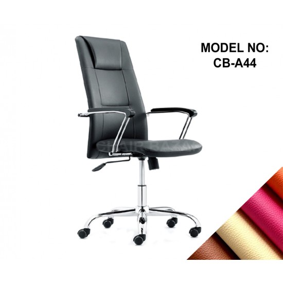 LEATHER-REXINE CHAIR