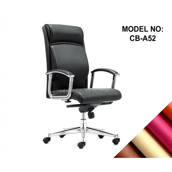 LEATHER-REXINE CHAIR