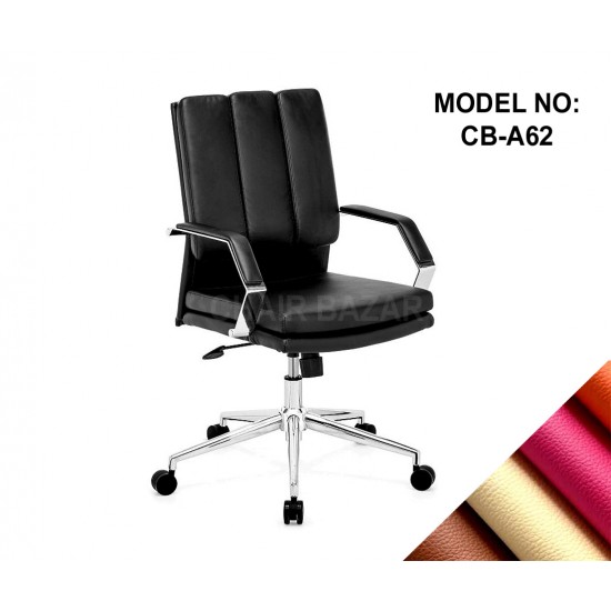 LEATHER-REXINE CHAIR