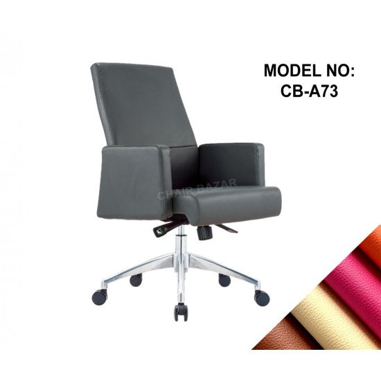 LEATHER-REXINE CHAIR