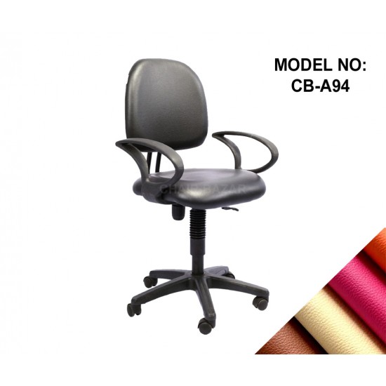 LEATHER-REXINE CHAIR