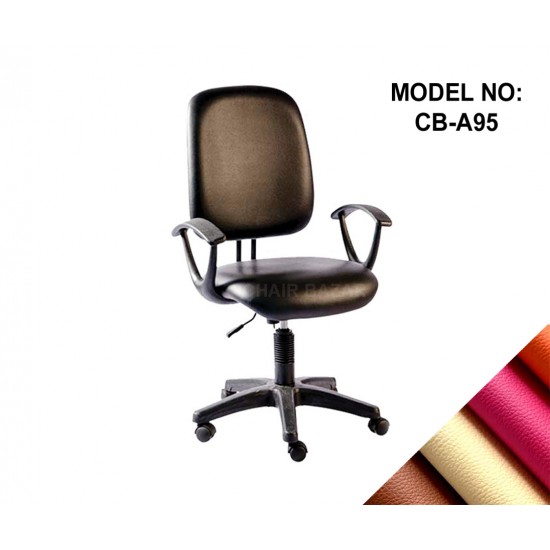 LEATHER-REXINE CHAIR