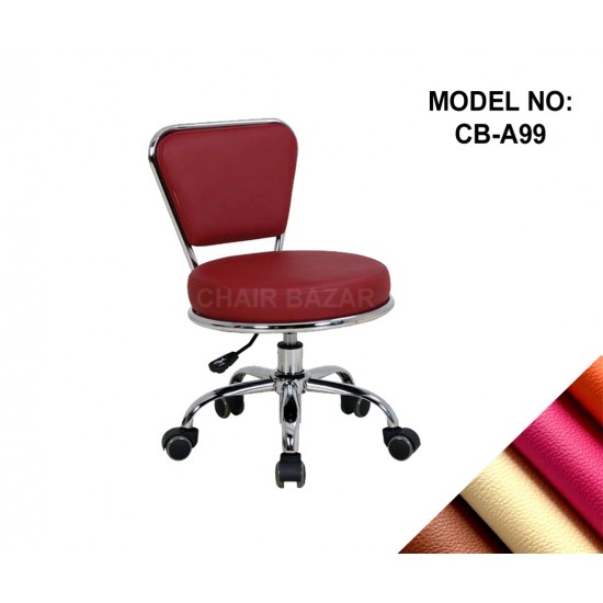 LEATHER-REXINE CHAIR