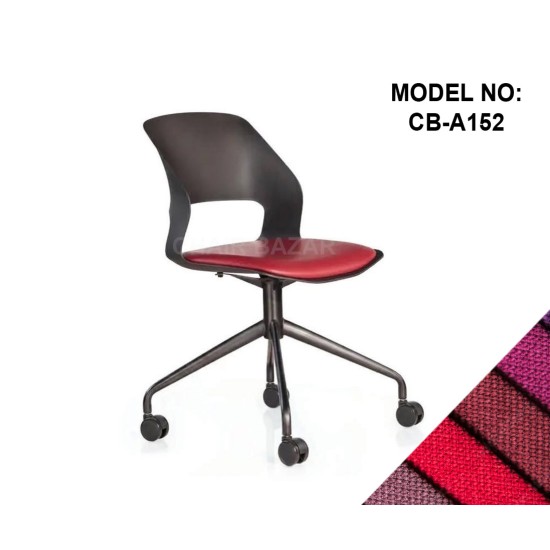 LEATHER-REXINE CHAIR