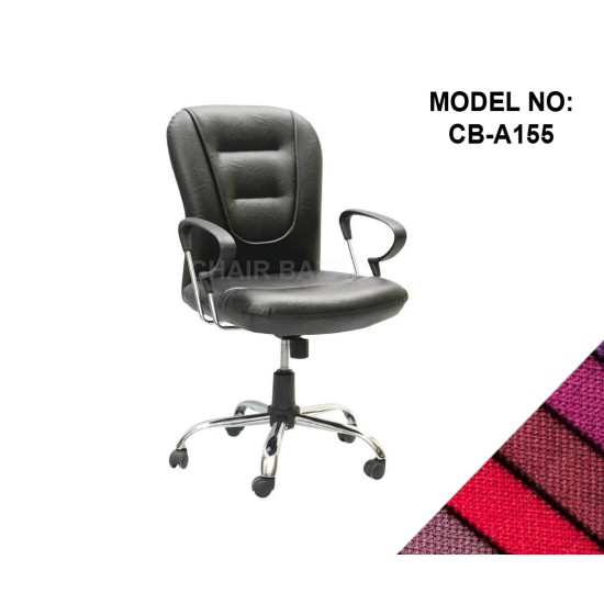LEATHER-REXINE CHAIR