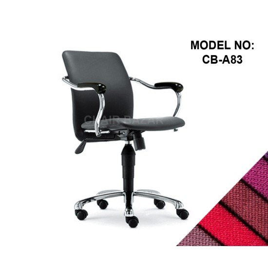 LEATHER-REXINE CHAIR
