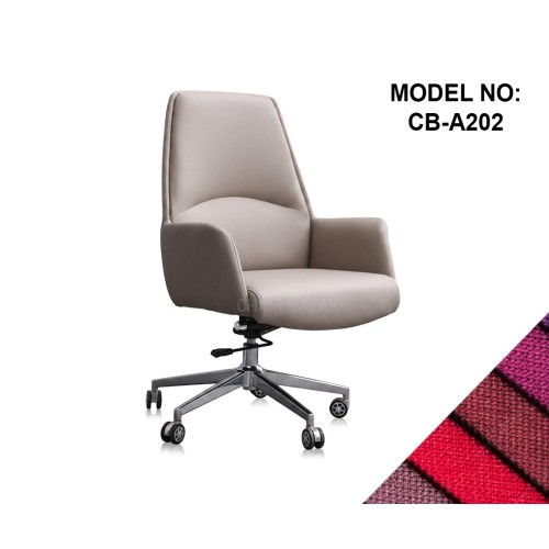 LEATHER-REXINE CHAIR
