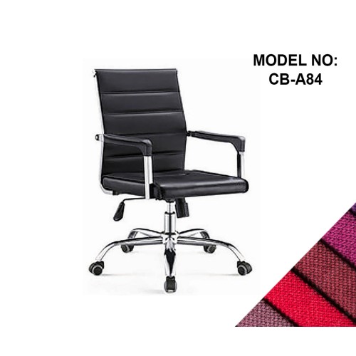 LEATHER-REXINE CHAIR